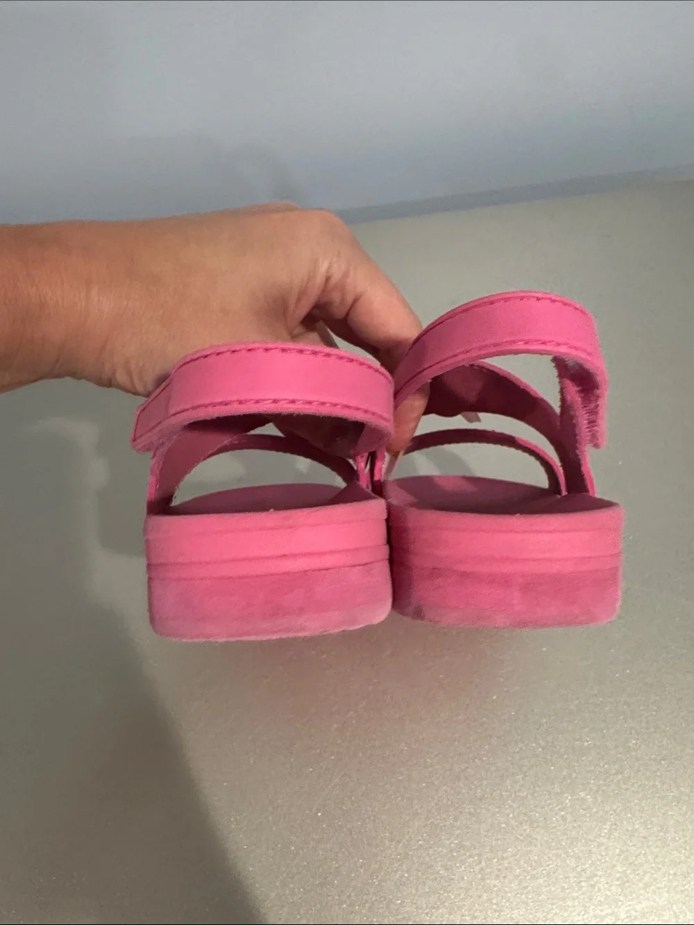 Reef Kids Pink Double-Strap Slingback Sandals